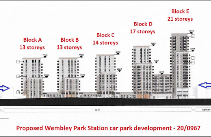 TFL's development, Block E is the height of 20 double decker Buses!